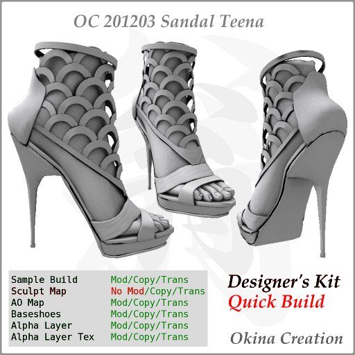 Designers kit OC 201203 Sandal Teena