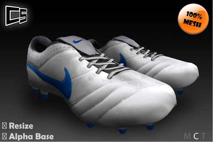 Tempo Mesh :Color: White/Blue ::Cestar::