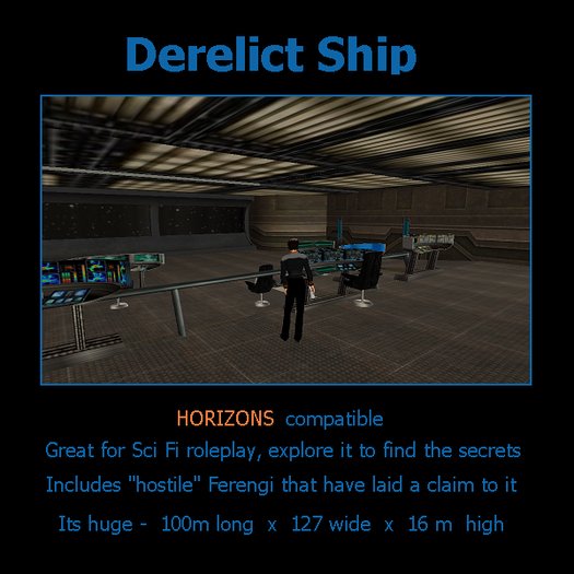 Derelict Ship boxed