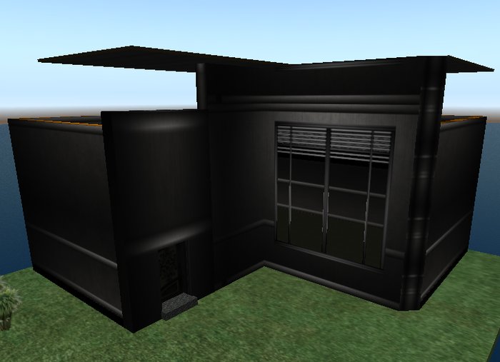 .::[LBS]::. 10 Prim Modern House/Shop Boxed
