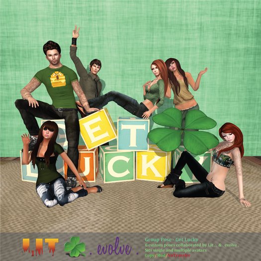 Lit .:. Poses & More / .evolve. - Get Lucky