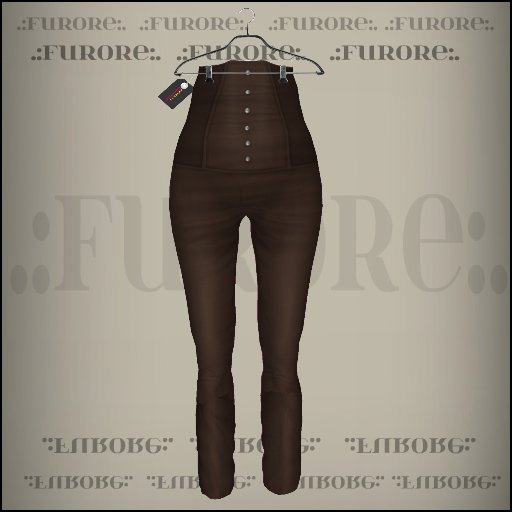 [Furore] High Waist Pant *Mocca*