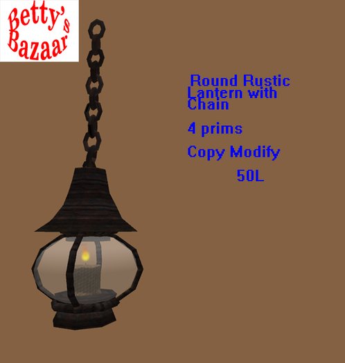 Betty's Bazaar Round lantern