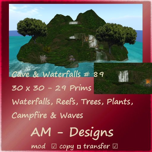 Cave & Waterfalls # 89