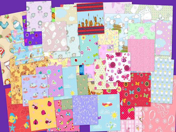 <JT> A BABY ROOM WALLPAPER