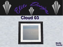 ~~ Elite Designs Presents the "Cloud 03" Wall Art ~~