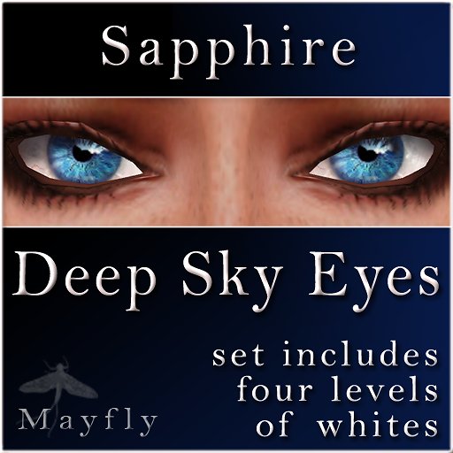 Mayfly - Deep Sky Eyes (Sapphire)