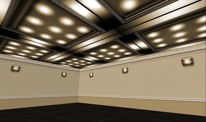 full perm seamless texture SPOTLIGHT GOLD