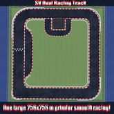 SV Oval Racing Track [256x256m] [Low Prim] [Car & Bike Race Track]