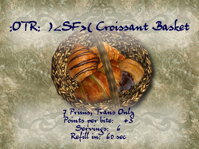 :OTR:  )<SF>( Croissant Basket