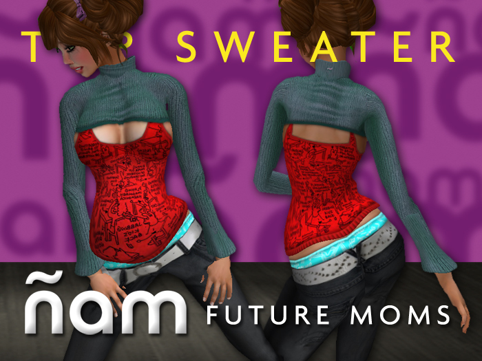 Sweater Top Green NIAM