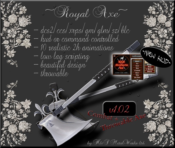 ~ROYAL AXE~ (combat & throwable) / v1.02