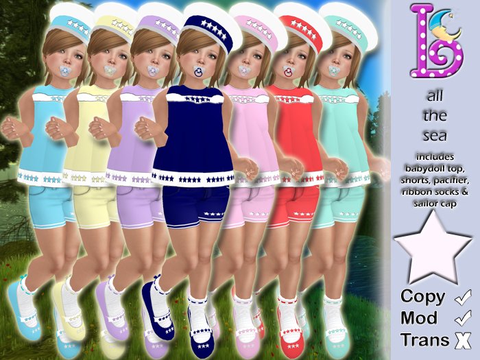 *Lullabies* All The Sea [Blue]