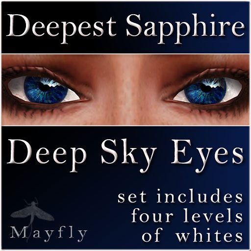 Mayfly - Deep Sky Eyes (Deepest Sapphire)