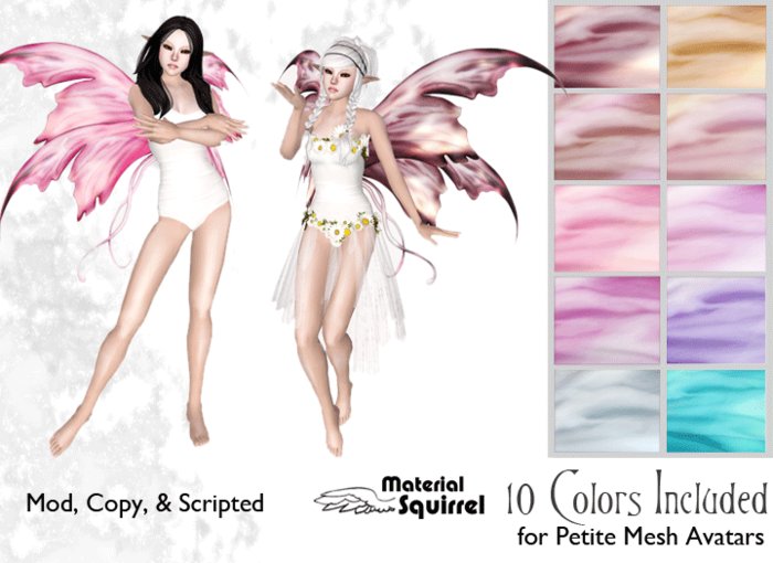 Isolde Wing Pack in Petite Size - Flexi Scripted Wings