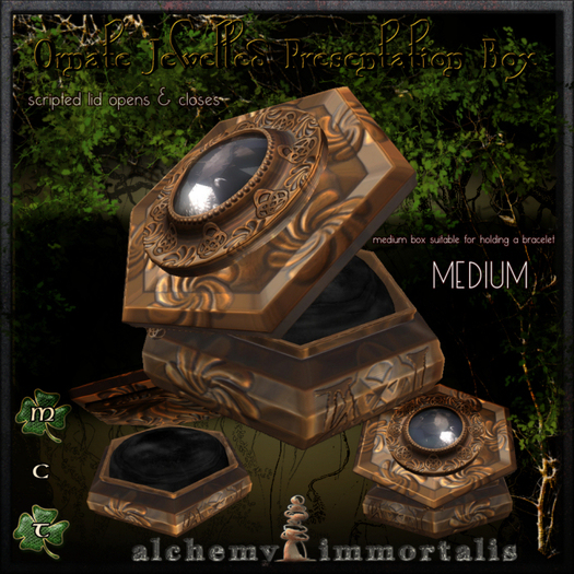 Ornate Bejewelled Presentation Box (medium)