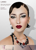 TuTy's - LIMBO Short Wet Hairstyle - DARK BROWN
