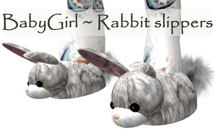 BabyGirl ~ Rabbit slippers