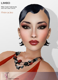 TuTy's - LIMBO Short Wet Hairstyle - BLUE ANTRACITE