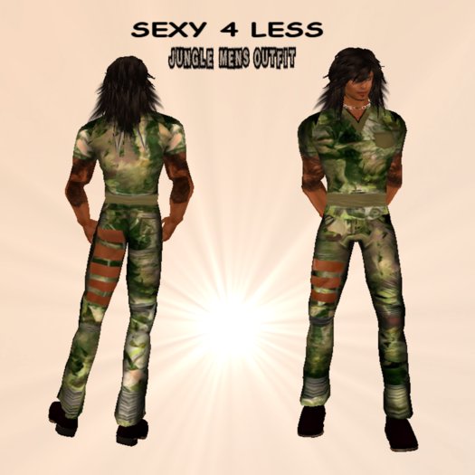 S4L JUNGLE MENS OUTFIT