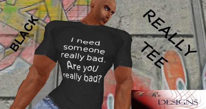Really Tee Black