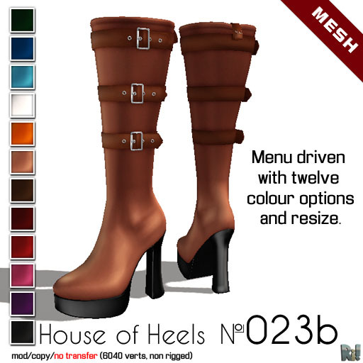 *~Ri!~* HoH No.023b ~ Buckled Boots