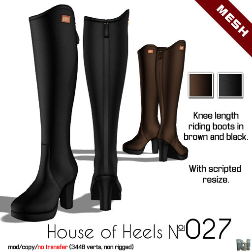 *~Ri!~* HoH No.027 ~ Riding Boots