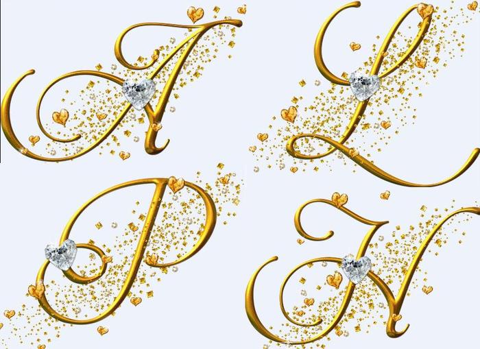 @MA@ TEXTURES Jewelry Wedding Alphabet 