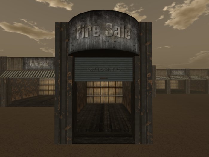 !! BrickWerkz !! Burntout Store #1 - Urban Grunge