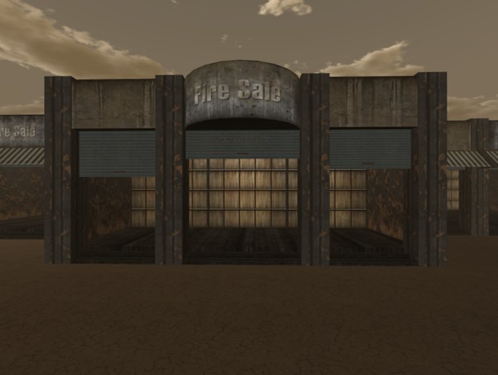 !! BrickWerkz !! Burntout Store #3 - Urban Grunge