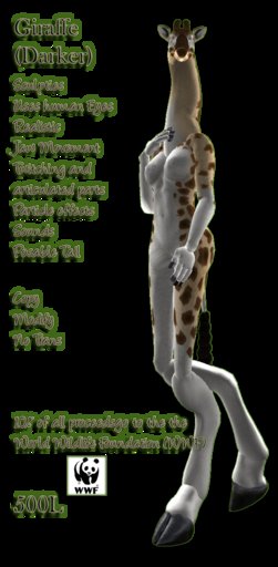 Darker Giraffe Female (Boxed)
