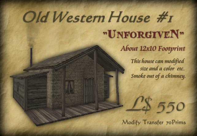 Old Western House #1