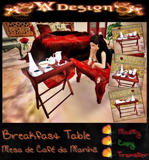 Breakfast table