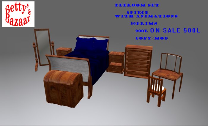 Betty's Bazaar Bedroom Set