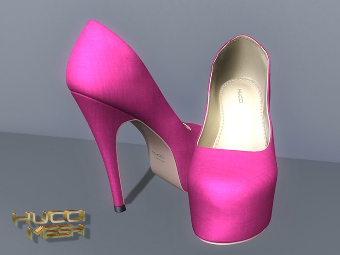 ::HH:: Hucci Kayla Pump - Wild Pink