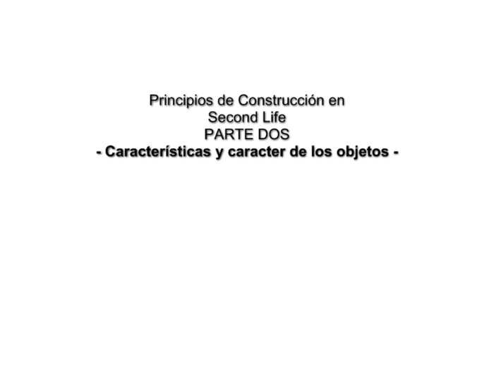 Video Tutorial Construccion Basica P2