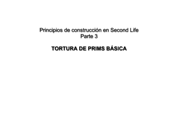 Video Tutorial Construccion Basica P3