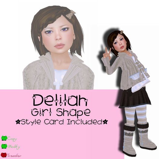 [5LS] Delilah - Girl Shape