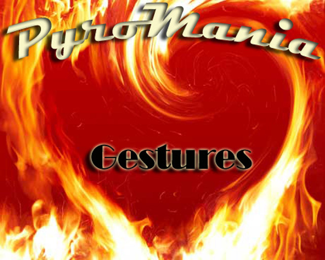 Stay one meter away gesture