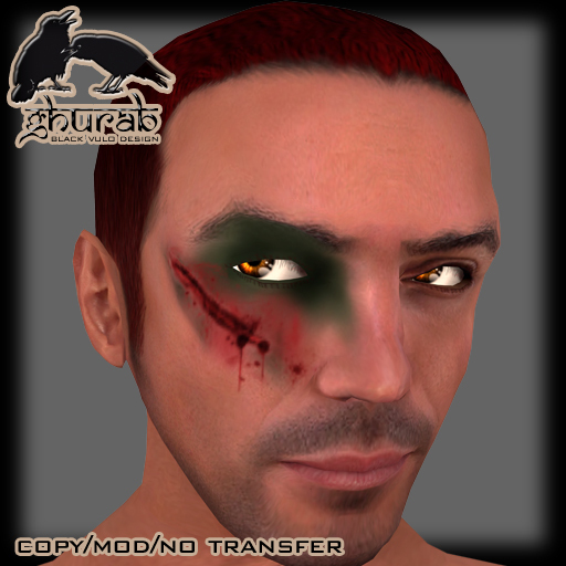 Black Eye and Cut