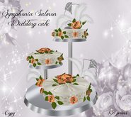 *** GALEN Event *** Symphonia salmon wedding cake