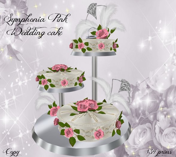 *** GALEN Event *** Symphonia pink wedding cake
