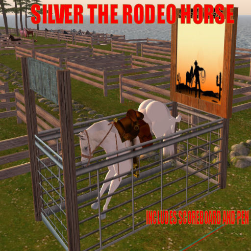 SILVER THE HORSE BOXED