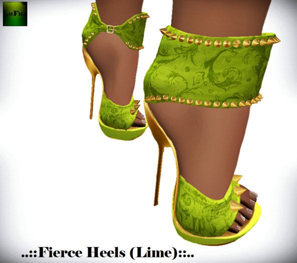 ::FEED:: Fierce Heels (Lime)*****PROMO*****