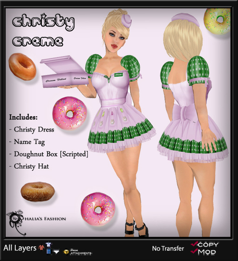 *Thalia* Christy Creme w/animated Doughtnut Box