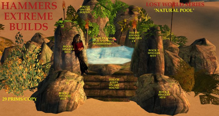 HAMMERS EXTREME BUILDS NATURAL POOL