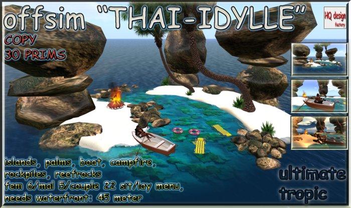NEW RELEASE PROMO OFFSIM THAI ISLAND IDYLLE CUDDLE