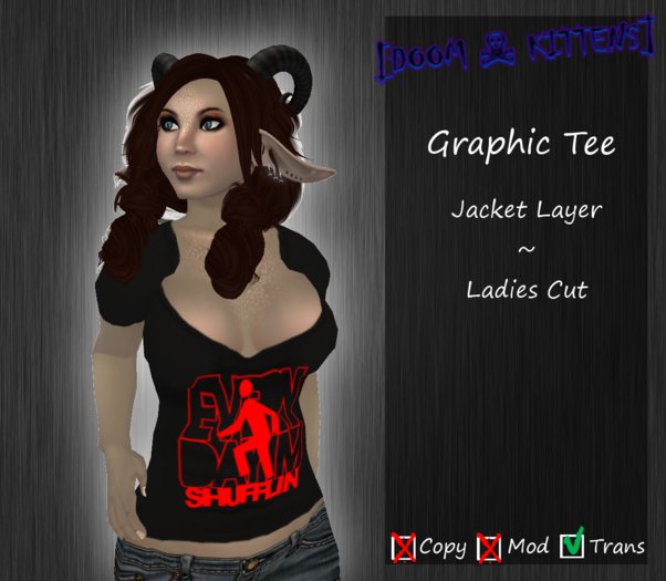 [DK] Shufflin Girl's Tee