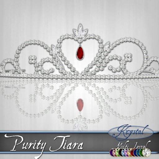 Purity Tiara - Platinum (MultiJewel)