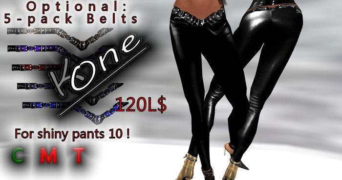 KinkyOne's 5-pack BELTS